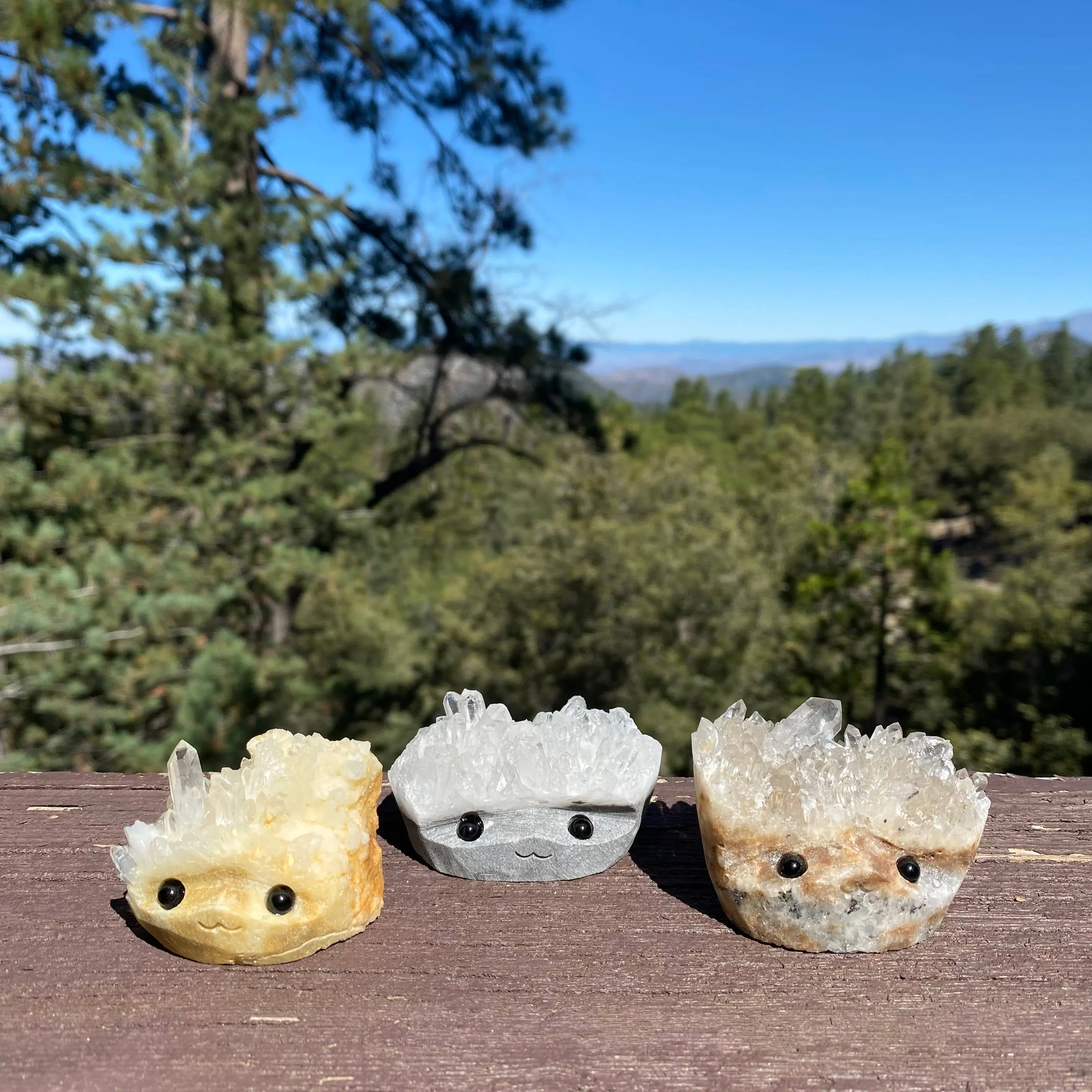 Sparkle Geode Buddies & Crystal Cluster Rock Friends 💎✨: Medium