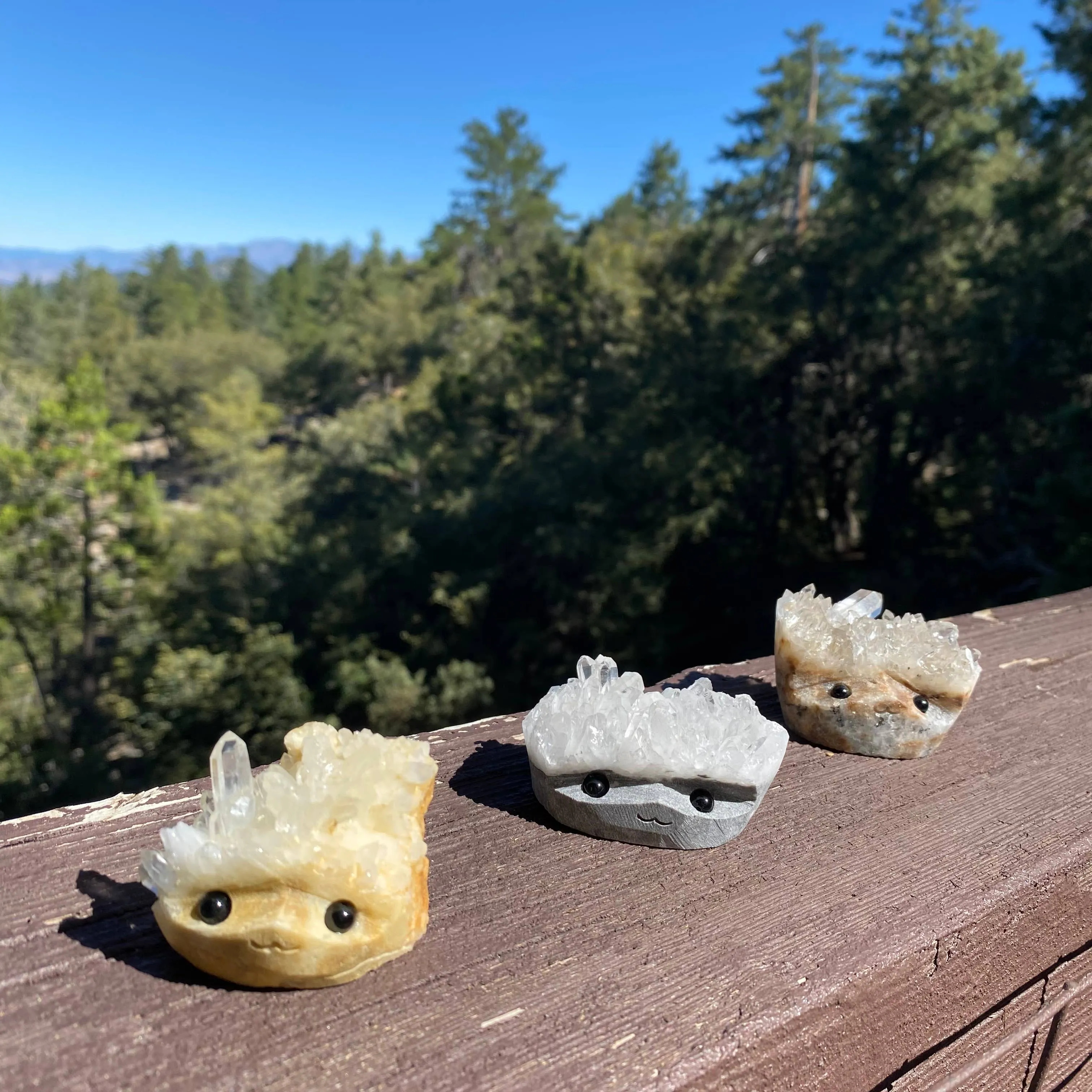 Sparkle Geode Buddies & Crystal Cluster Rock Friends 💎✨: Medium