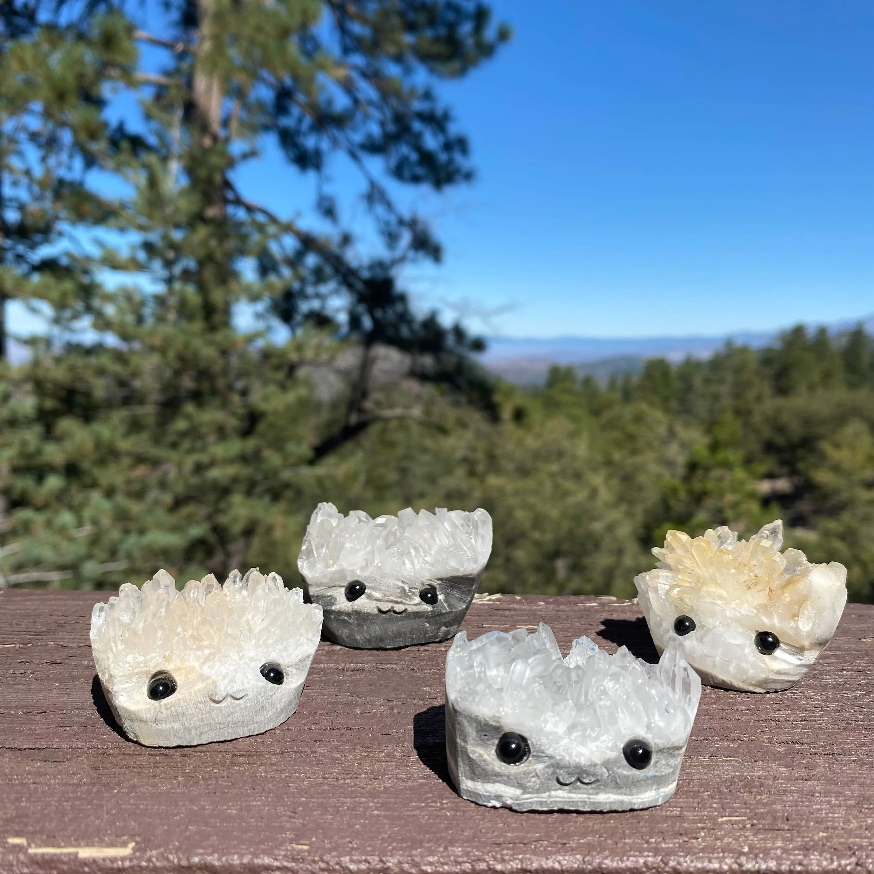 Sparkle Geode Buddies & Crystal Cluster Rock Friends 💎✨: Medium