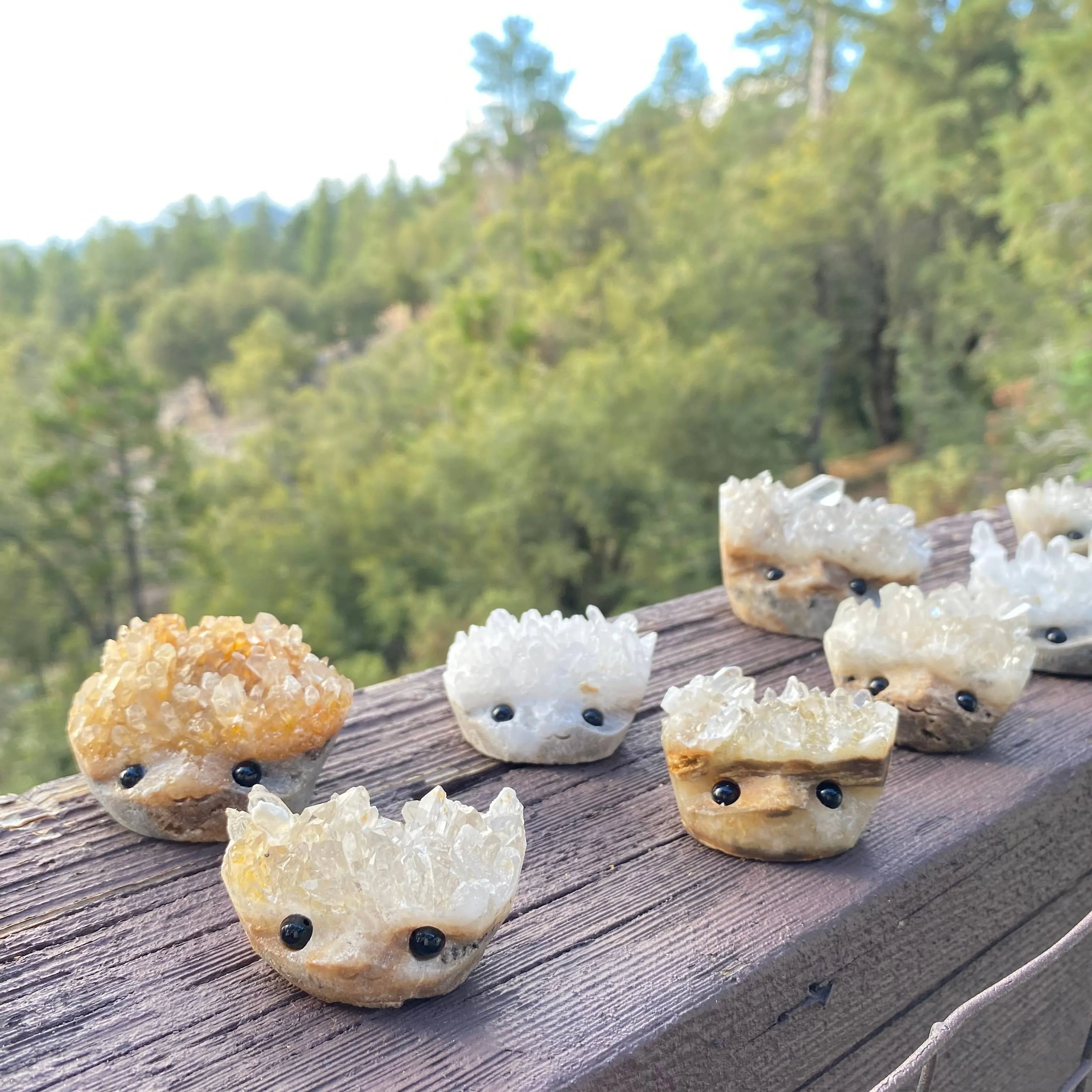 Sparkle Geode Buddies & Crystal Cluster Rock Friends 💎✨: Medium
