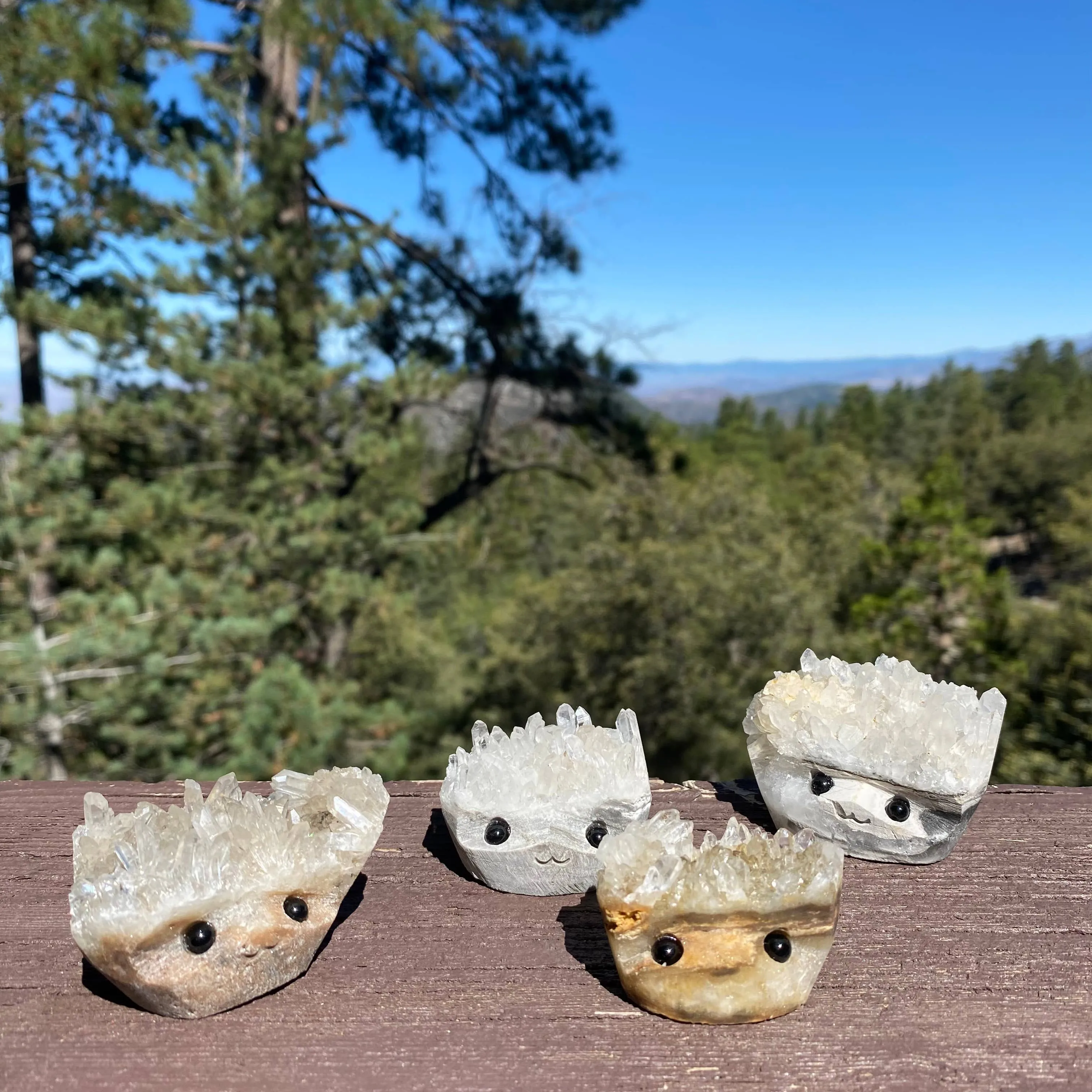 Sparkle Geode Buddies & Crystal Cluster Rock Friends 💎✨: Medium