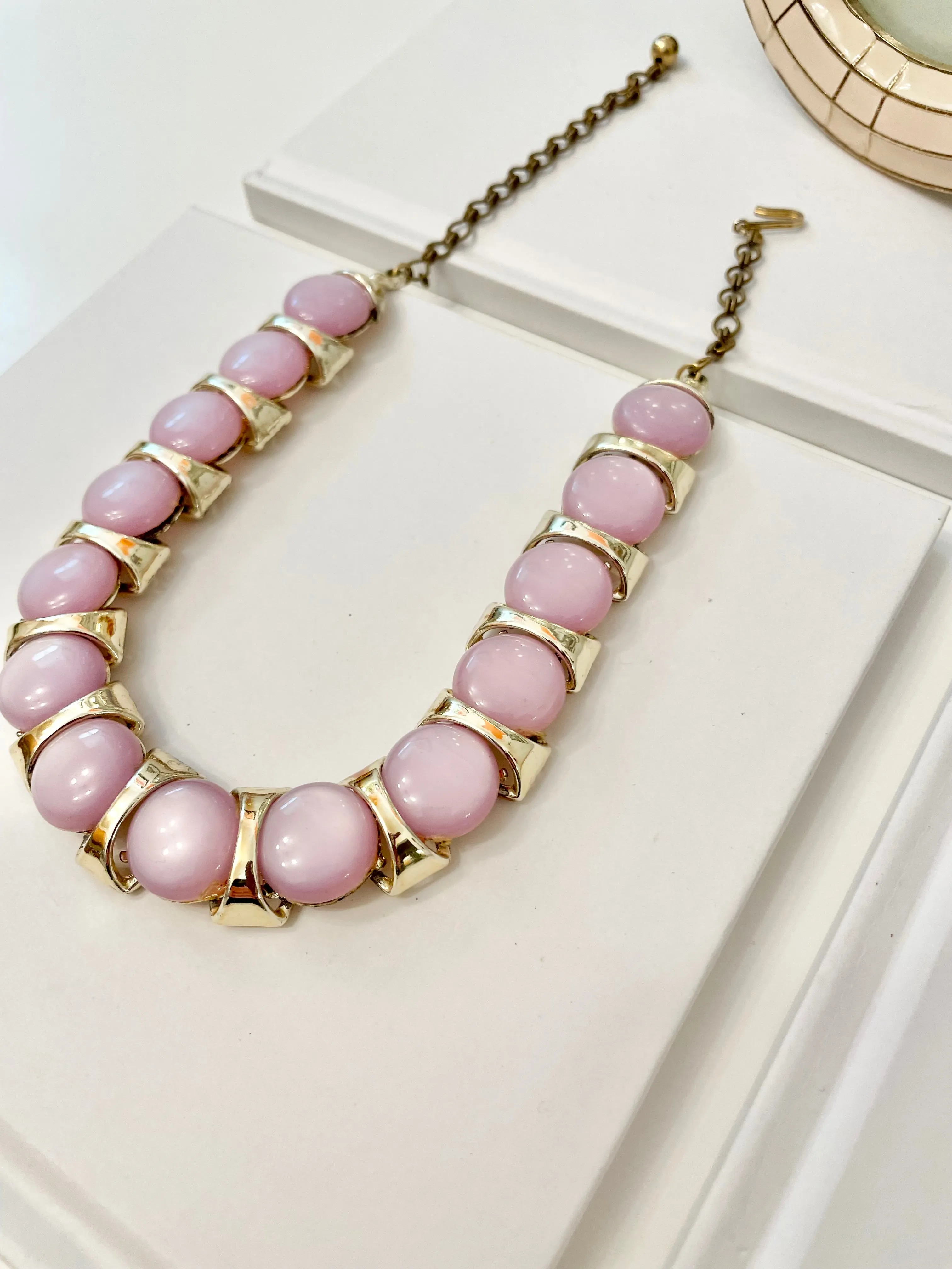 The Happy Hostess and her love of colorful moon glow pieces! This one is so feminine..