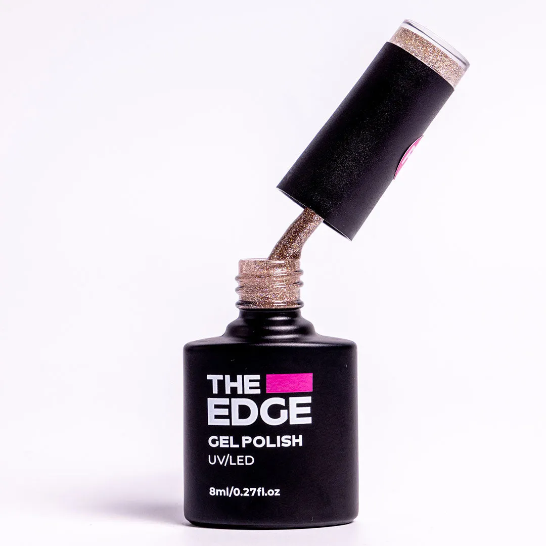 The Reflective Rose Gold Gel FX Gel Polish