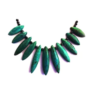 Turquoise Fan Choker