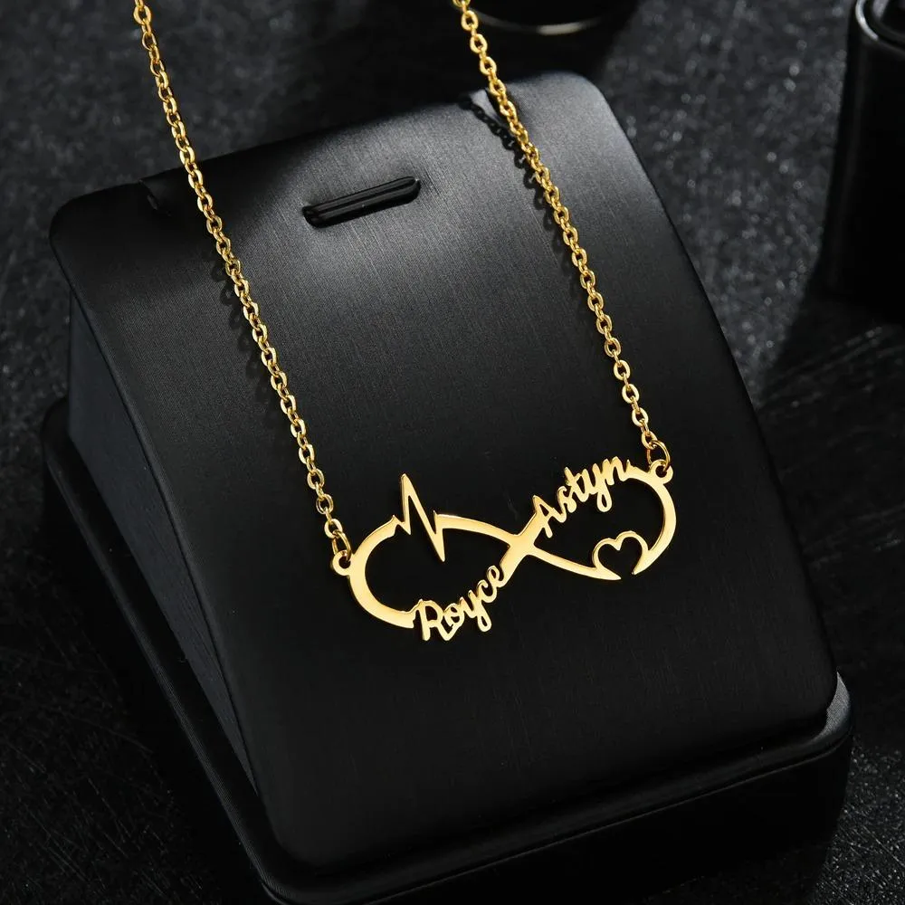 Unique Custom and Personalized Name Pendant Necklace