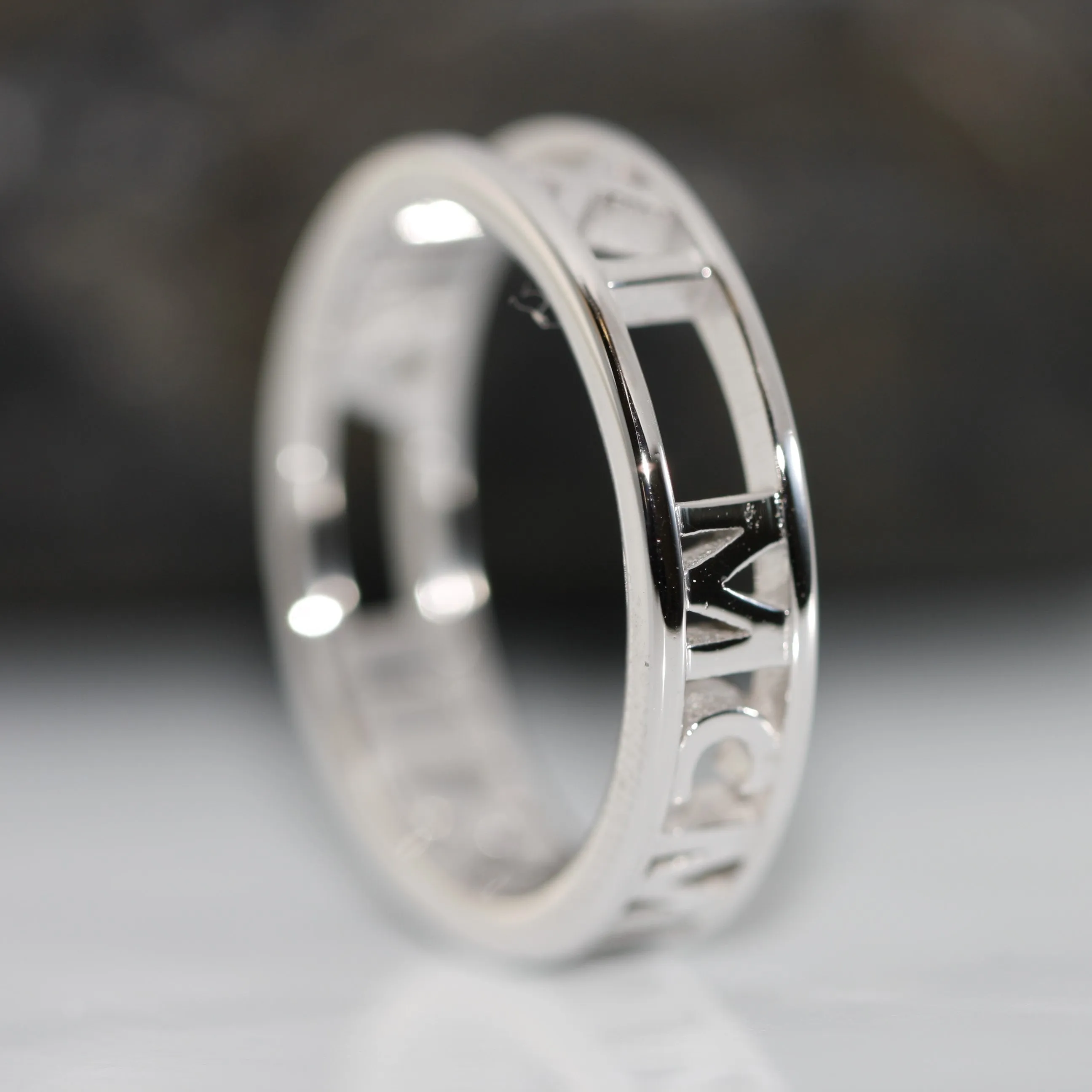 Unique Gift Personalized Ring Custom Roman Numeral Ring