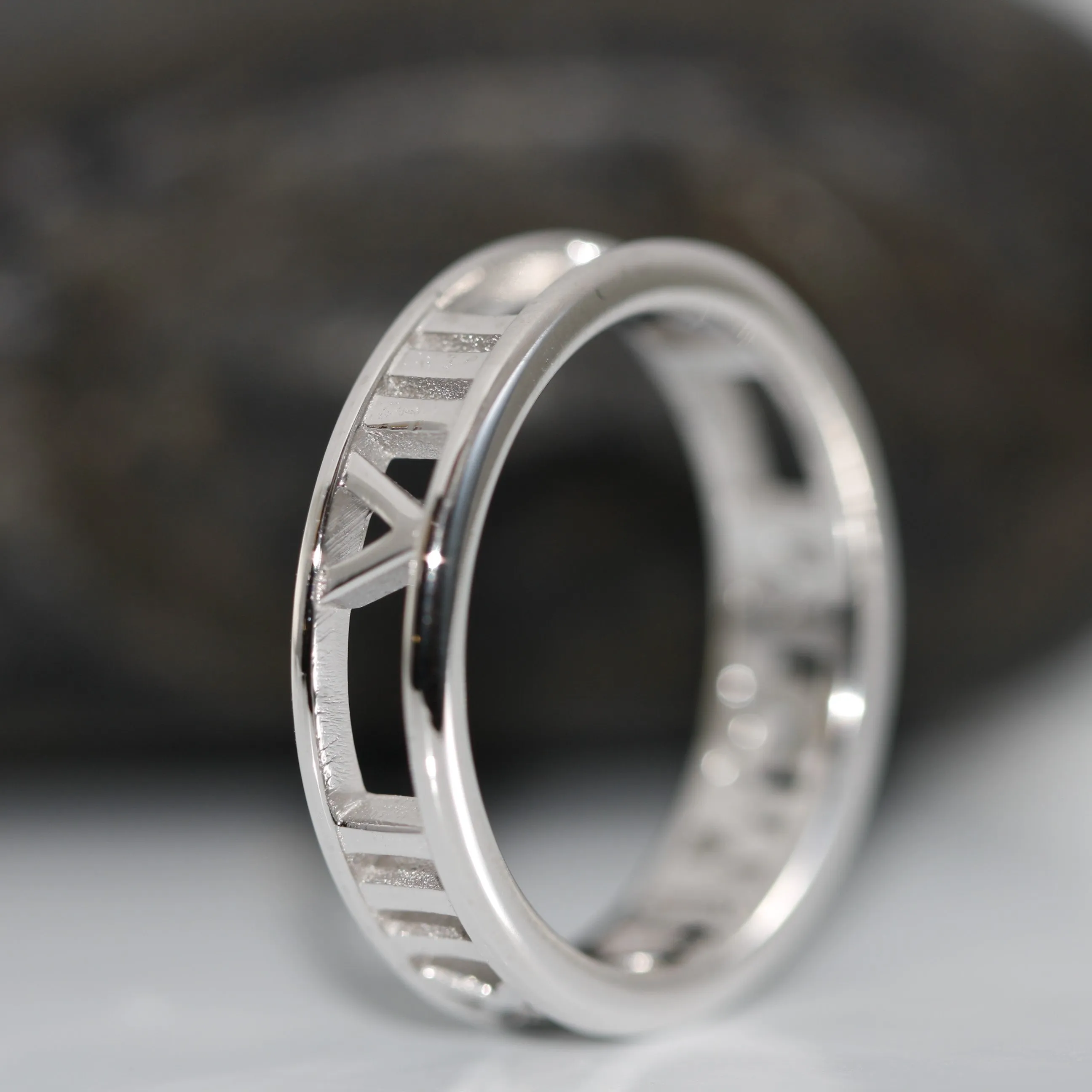 Unique Gift Personalized Ring Custom Roman Numeral Ring