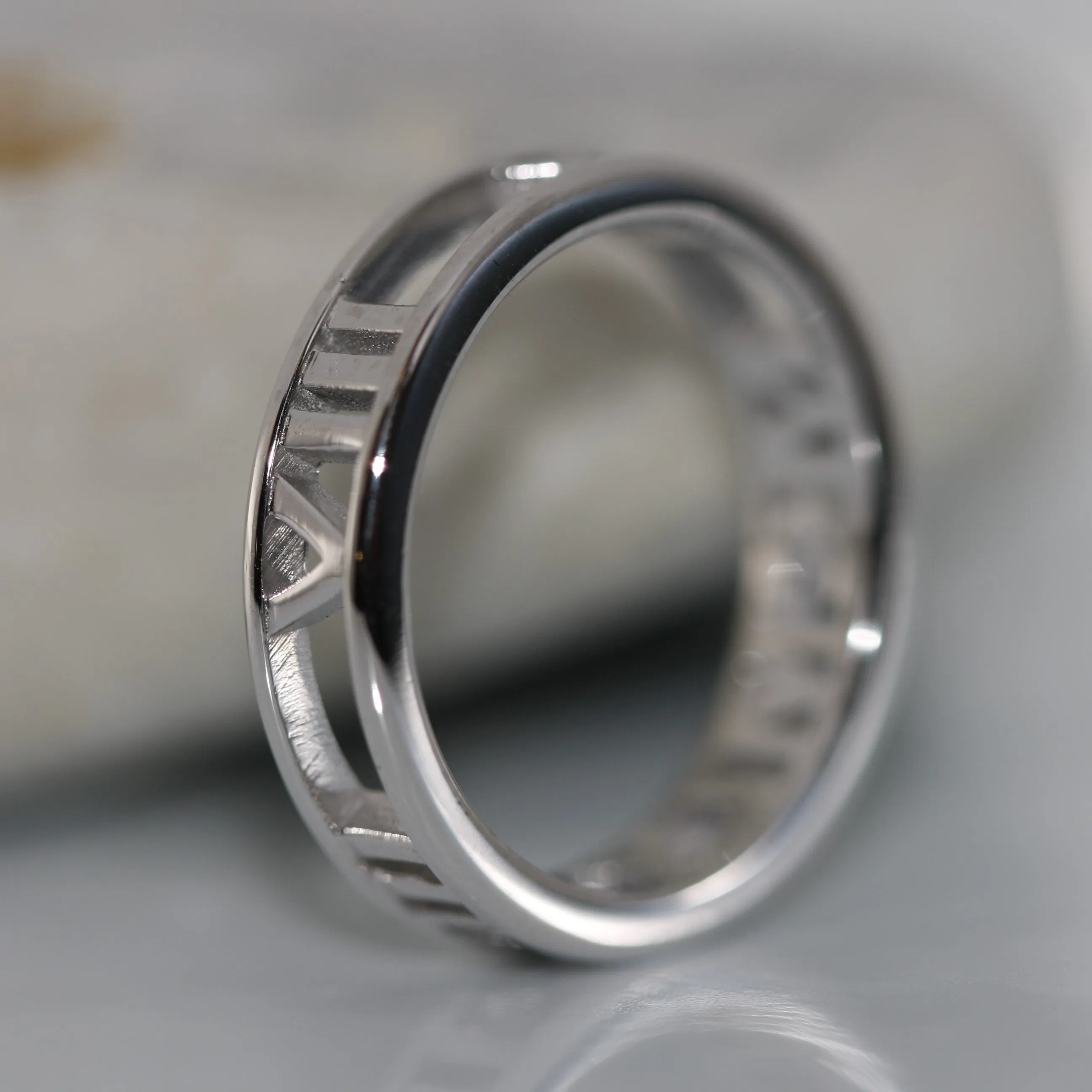 Unique Gift Personalized Ring Custom Roman Numeral Ring