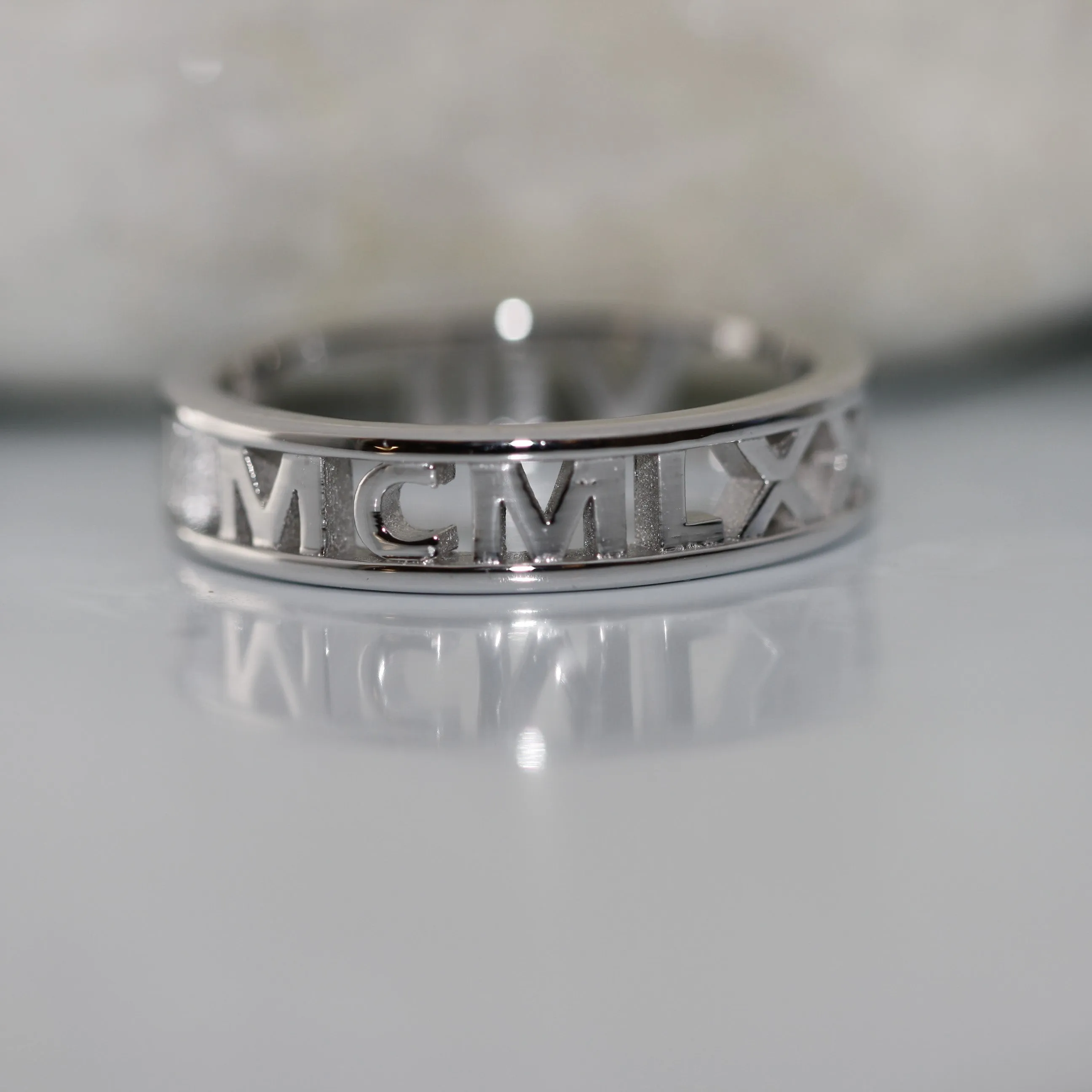 Unique Gift Personalized Ring Custom Roman Numeral Ring