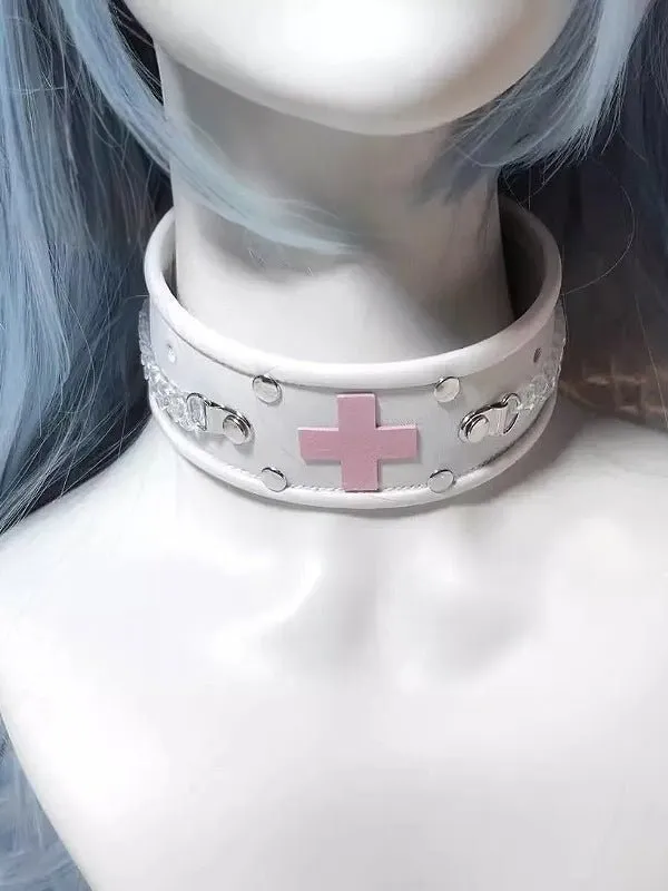 Yami Kawaii Collar Necklace - Jfashion Aesthetic Choker Necklace
