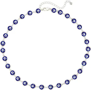 YANCHUN Evil Eye Necklace Turkish Evil Eye Pendant Necklace for Women Men Ojo Turco Lucky Protection Jewelry Gift for Women Men